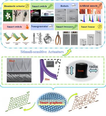 The Application of Stimuli-Sensitive Actuators Based on Graphene Materials